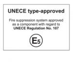 UNECE type approved E5